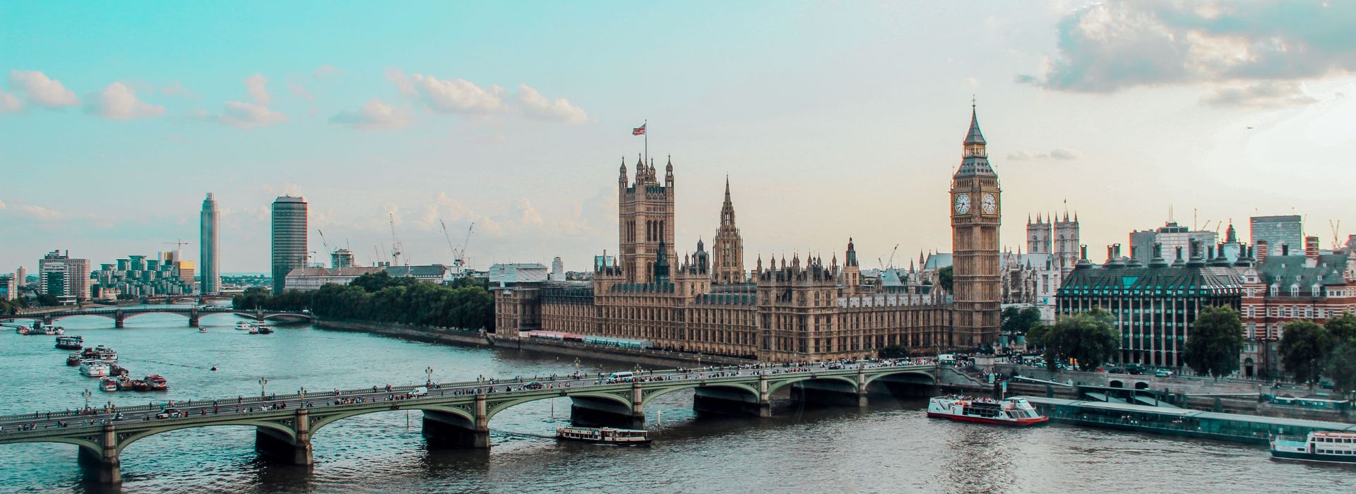 Vista panoramica di Londra