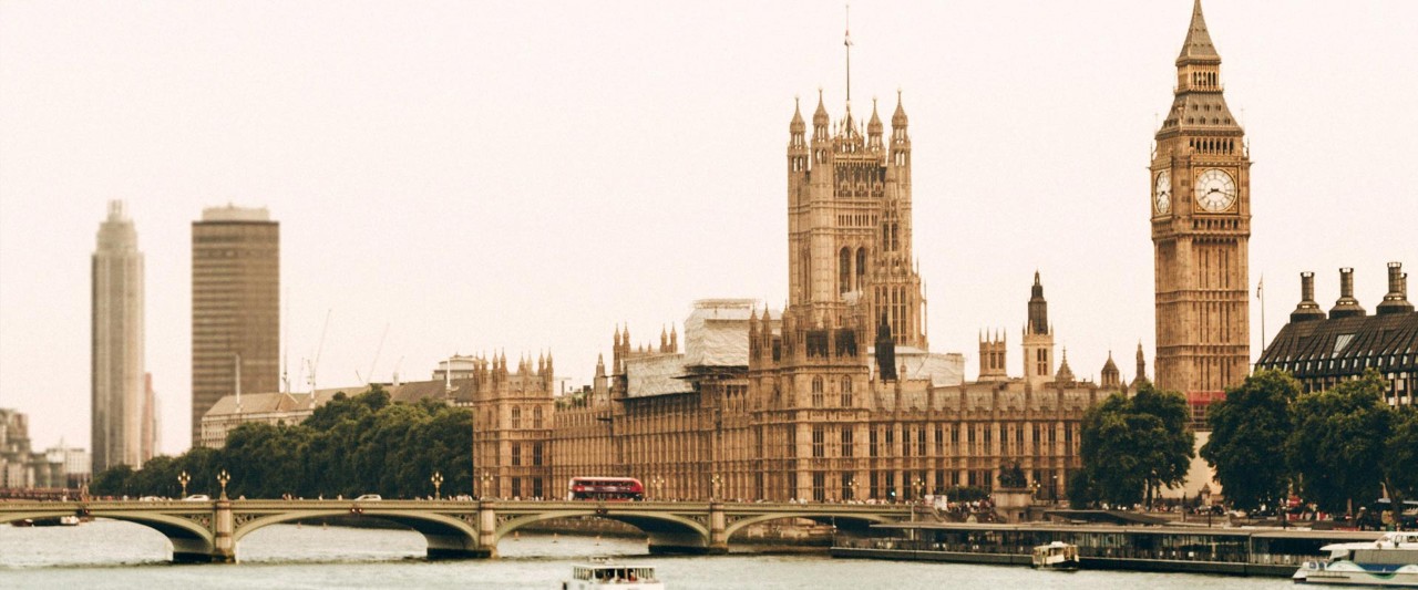 london view Big Ben Elizabeth Tower, Palace of Westminster