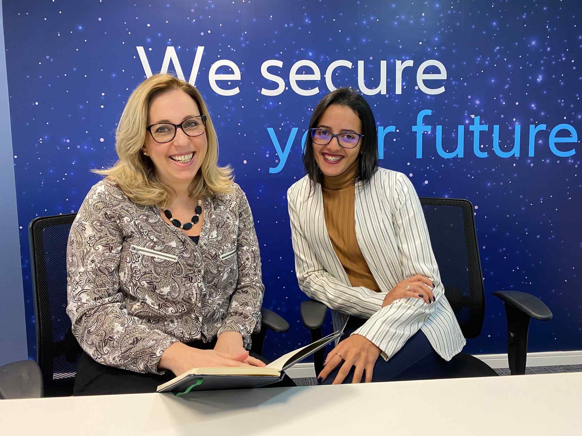 Portrait of Tatiana Fiks and Esther Silva