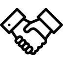 Icône de poignée de main