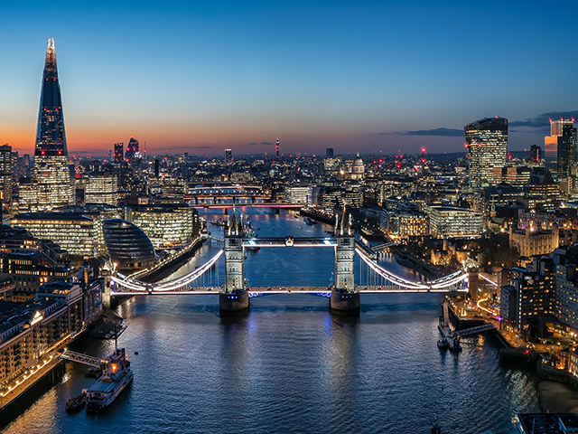 Immagine del Tamigi a Londra