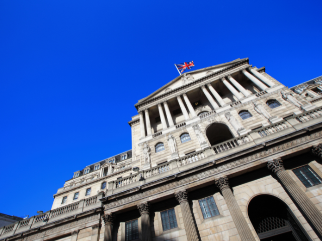 Facciata della Bank of England
