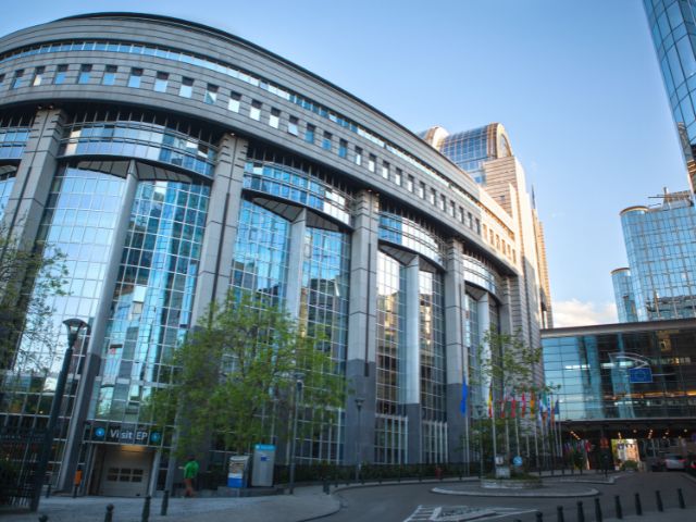 Esterno del Parlamento europeo