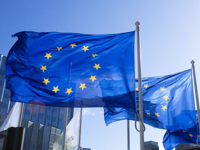 Bandiere dell'Unione Europea