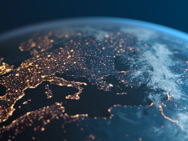 Immagine satellitare della terra 