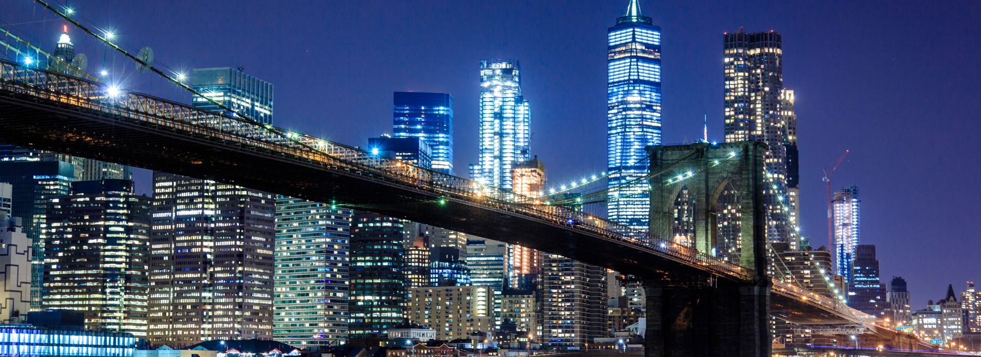 Città statunitense di sera