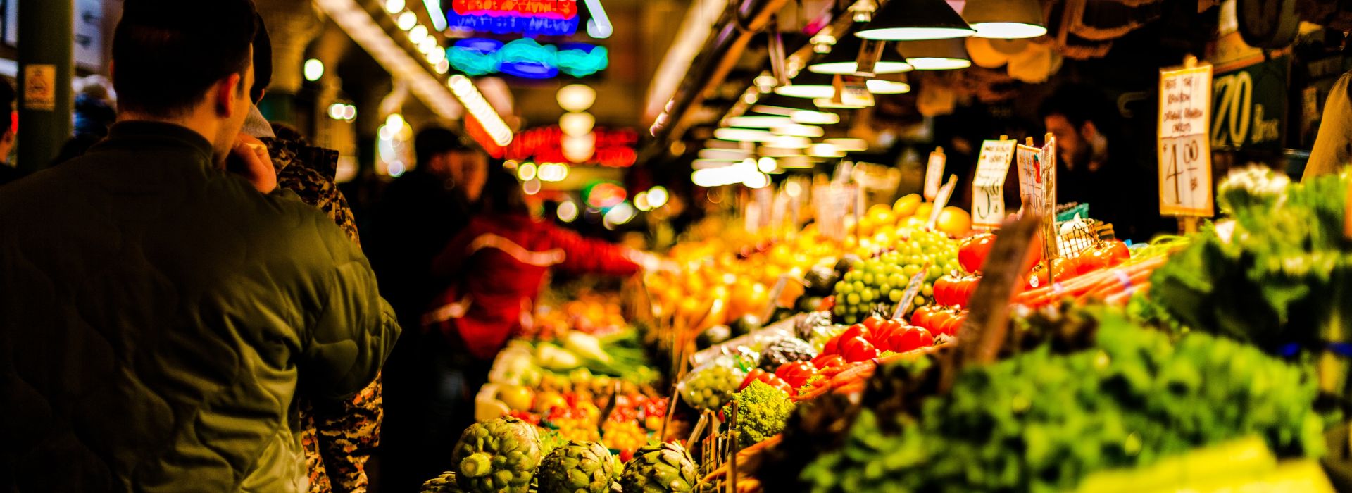 Mercato di prodotti agroalimentari