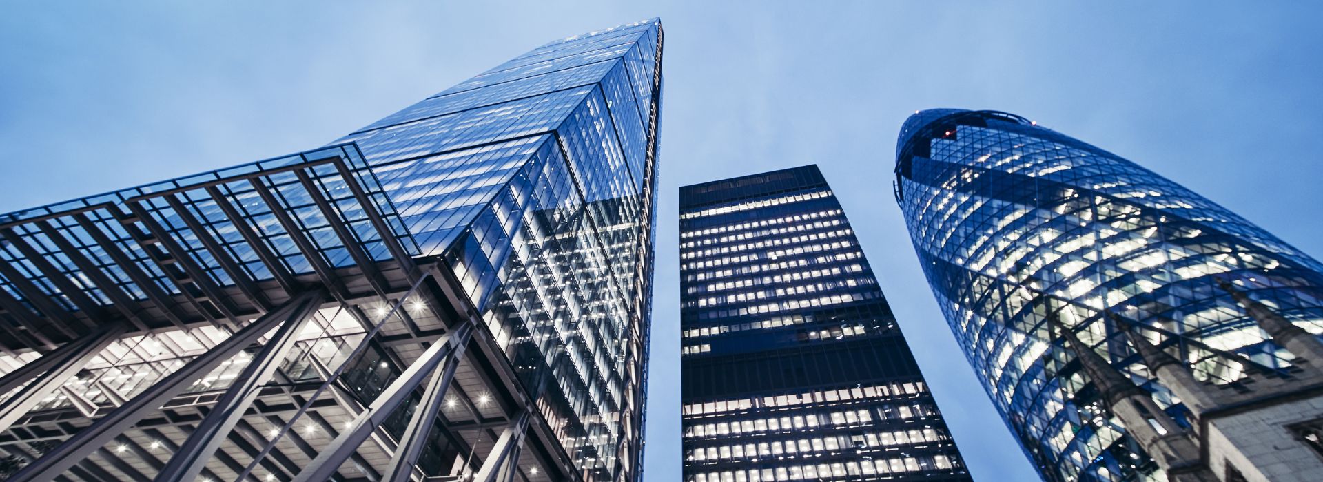 Palazzi moderni di Londra