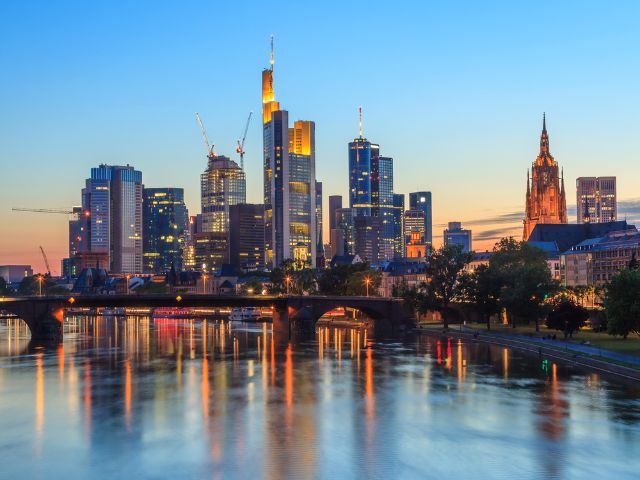 Vista di Francoforte