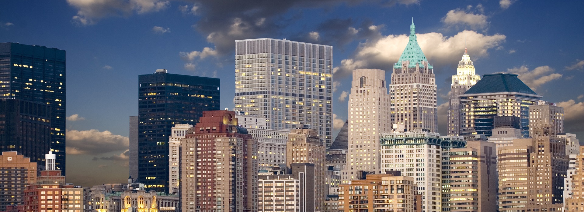 Vista di New York
