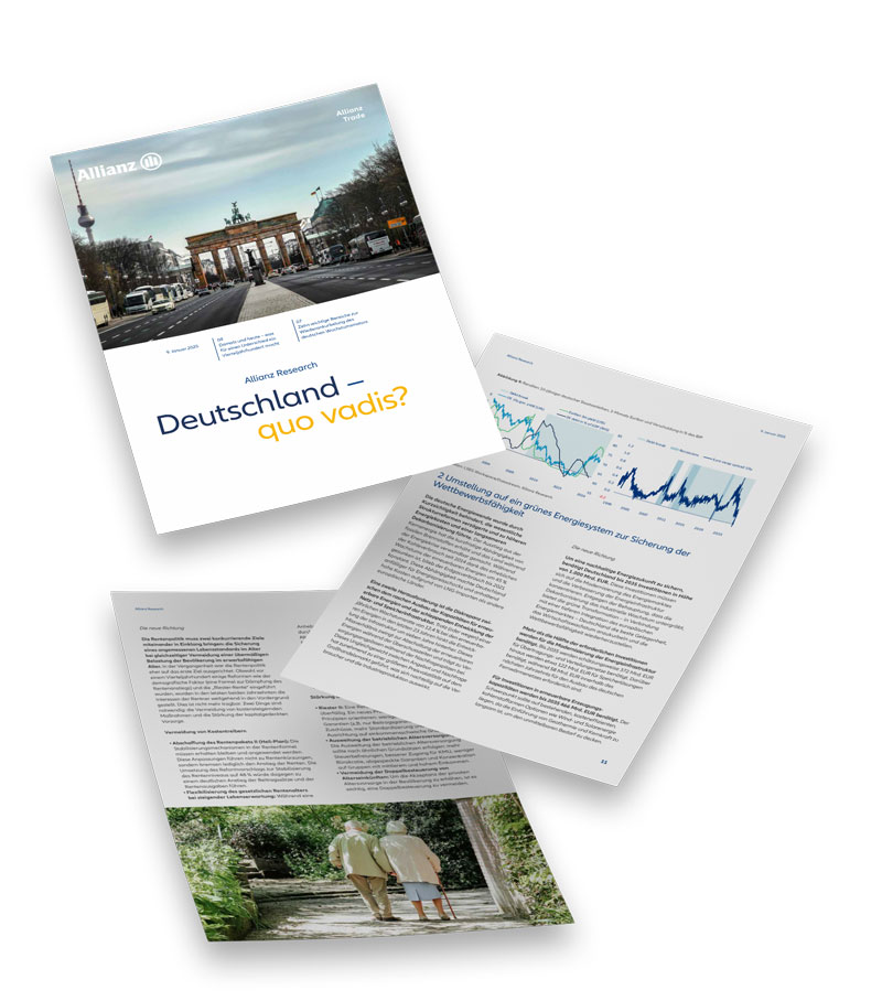 Allianz Trade Studie deutsche Wirtschaft