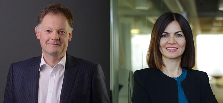 CEO Milo Bogaerts and Commercial Director Ozlem Ozuner | Euler Hermes UK and IE