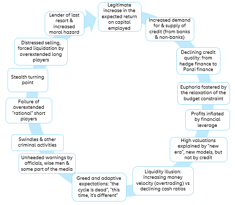 Figure 1 – The Fisher-Minsky-Kindleberger model